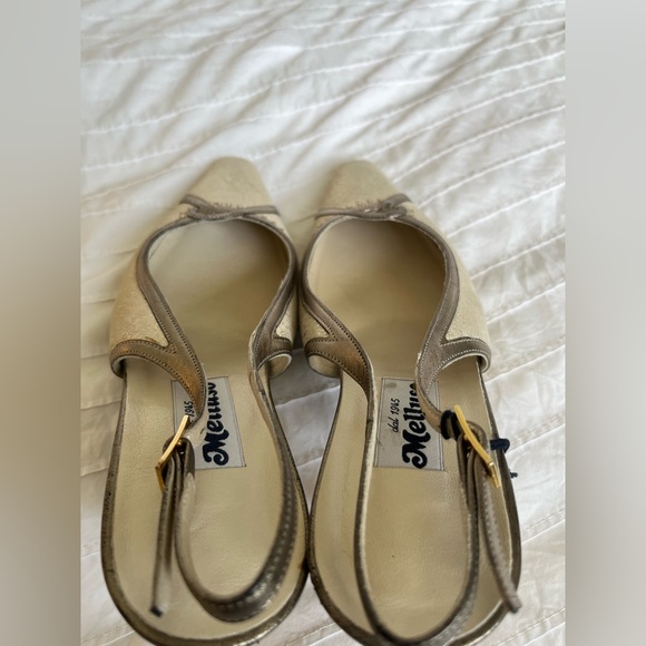 Brand New Italian Swarovski Crystal Slingback Kitten Heels - Picture 11 of 12